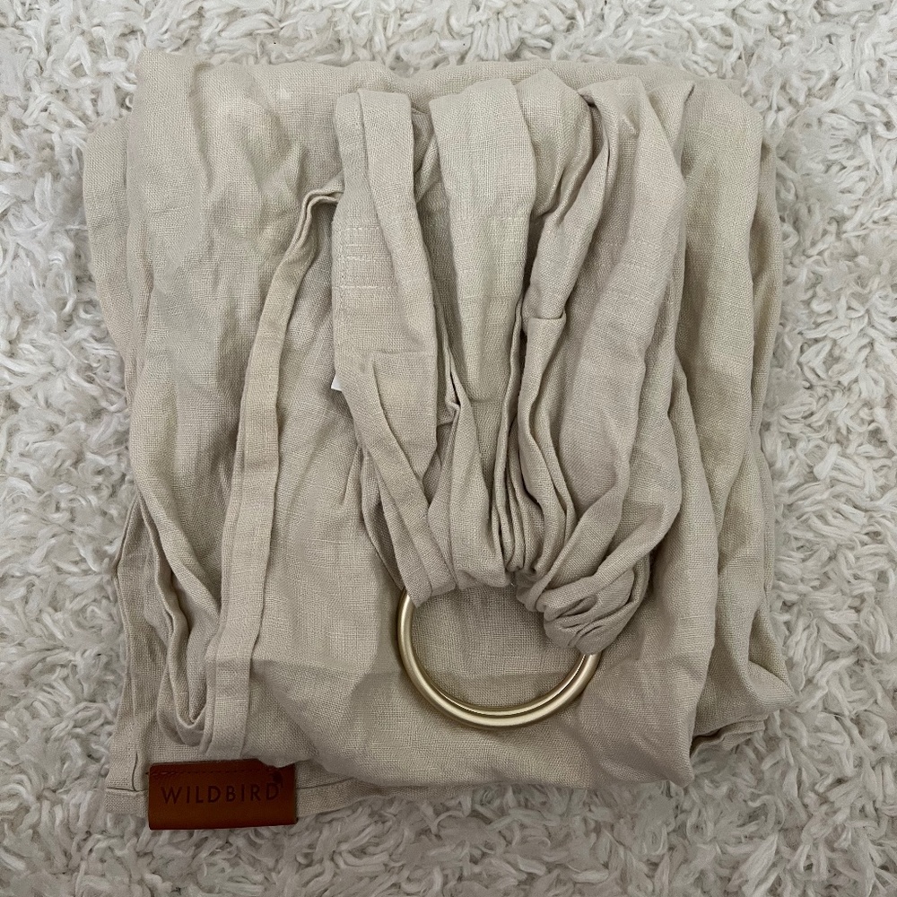 Wild Bird Ring Sling in Sparrow with Gold Ring